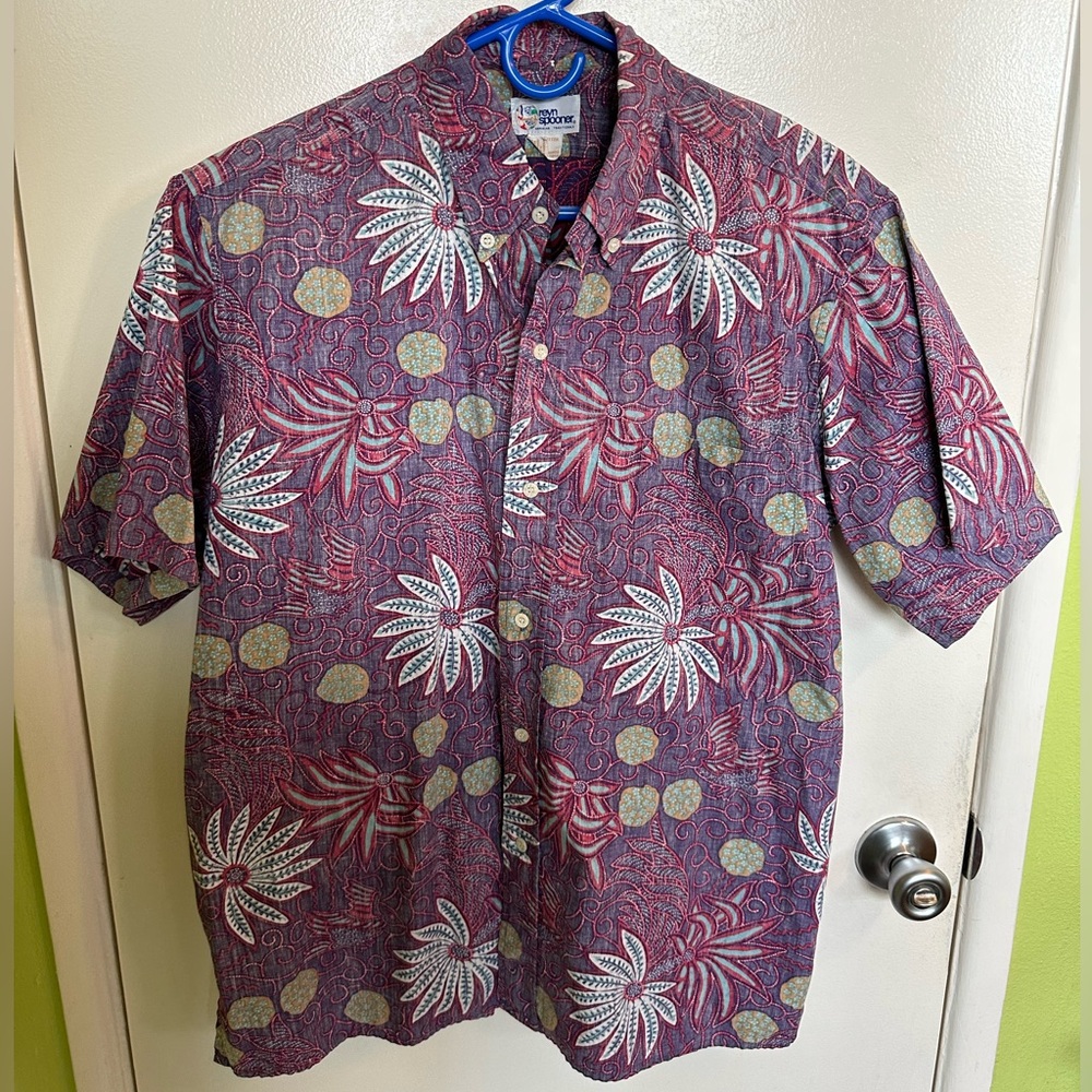 Vintage Reyn Spooner Reverse Weave Hawaiian Shirt
